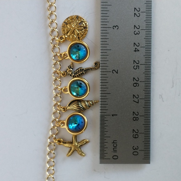 Women's Swarovski crystal seaside bracelet - Picture 7 of 7